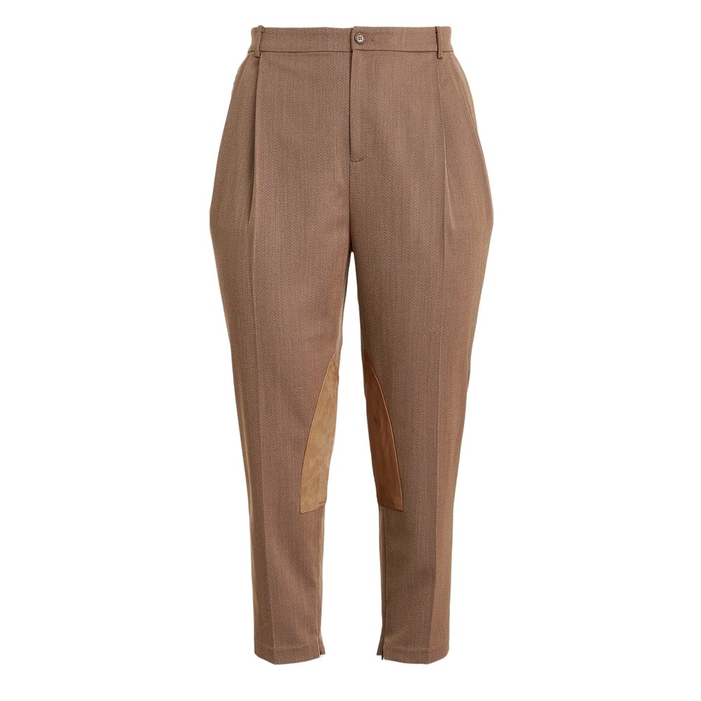Lauren Women Pleated Bi-stretch Jodhpur Pants